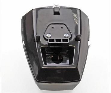 Preview: Zündapp Scheinwerfer eckig Schwarz mit Schalter und Absteller Typ 460 460-16.737